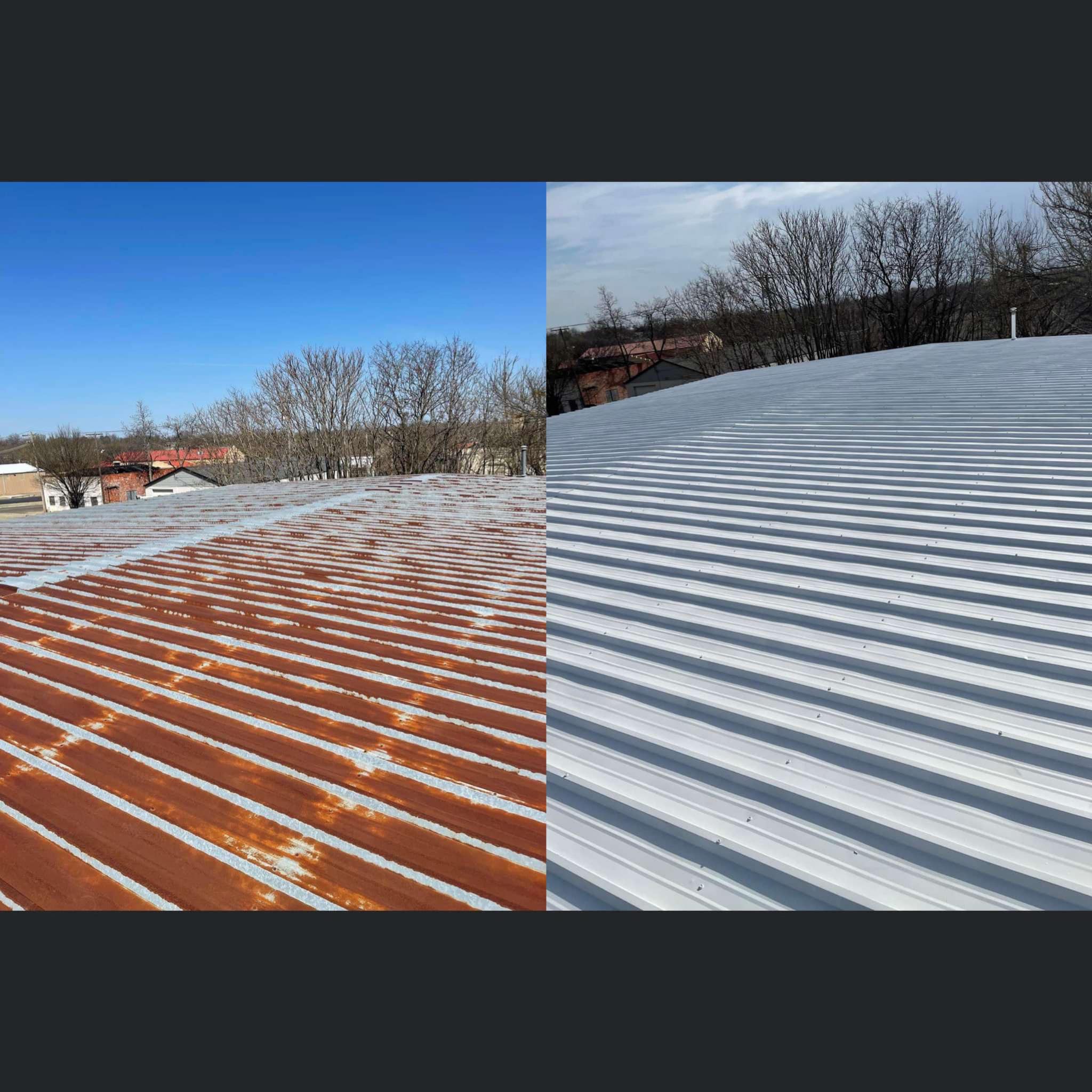 Monolithic Roof Coating Example
